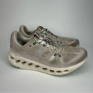 On Women’s Cloudsurfer 2 White Running Shoes Size 8 Cushion Cloudtec Helion